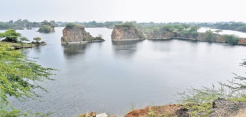 Metro Water drew water from the quarries in 2017, 2019 and 2023.