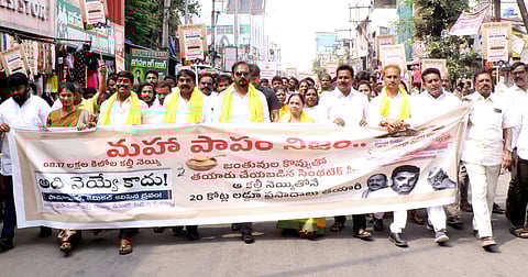 TUDA chief alleges it was a synthetic liquid made with animal fat.