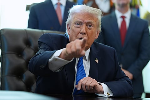 US President Donald Trump