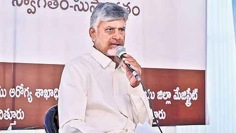 Andhra Pradesh Chief Minister N Chandrababu Naidu