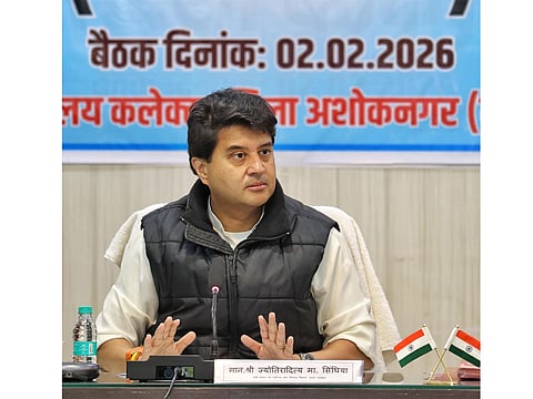 Union Minister Jyotiraditya Scindia