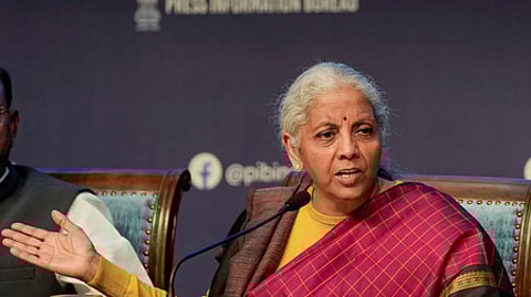 Union Finance Minister Nirmala Sitharaman