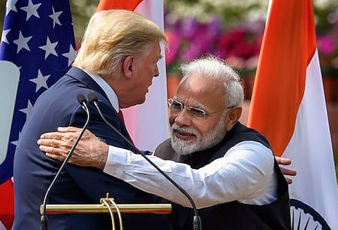 US president Donald Trump announced the India-US trade deal after his conversation with Indian prime minister Narendra Modi