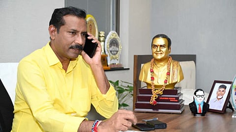 Telugu Desam Party (TDP) state president Palla Srinivas Rao