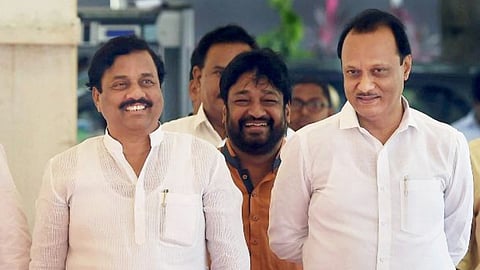 Sunil Tatkare and Ajit Pawar