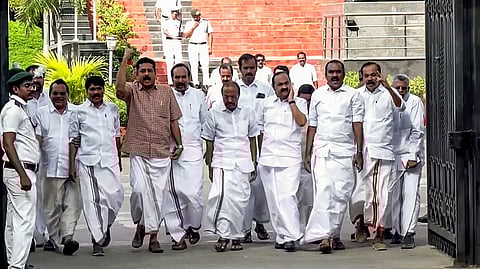 Opposition members walk out of Kerala Assembly