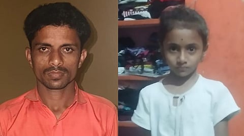 The accused, Panduranga Kondamangale, the child Prachi.
