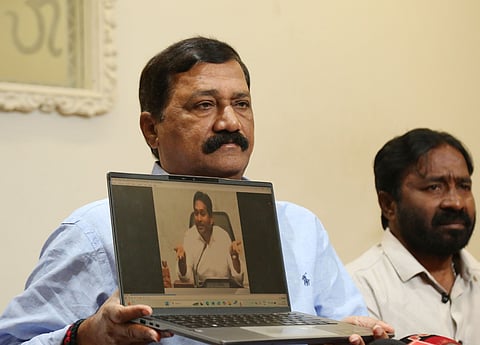 Bheemili MLA Ganta Srinivasa Rao on Monday said he would write to the Election Commission of India seeking the derecognition of the YSR Congress Party (YSRCP)