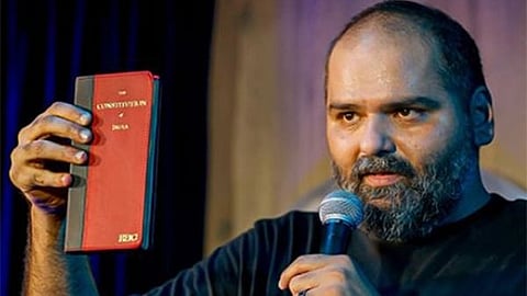 Stand-up comedian Kunal Kamra