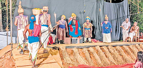 Scenes from plays by Vellaripadam Theatres