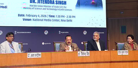 Union Minister Dr Jitendra Singh the launching of the first call of Rs 1 lakh crore Research Development Innovation (#RDI) Fund.