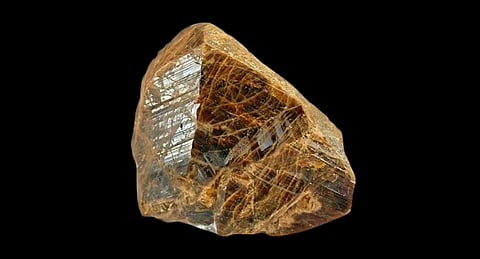 Monazite is present in India's beach sands.
