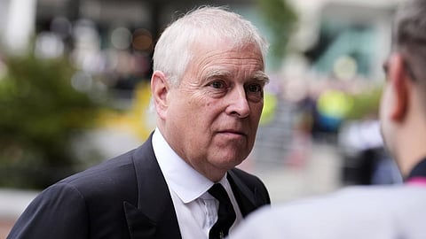 Former Prince Andrew