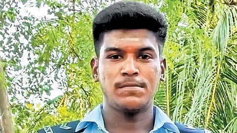 B. Ajithkumar, who died in police custody due to alleged torture in Sivagangai district of TN.