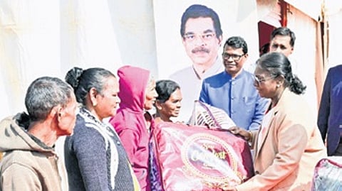 President Droupadi Murmu at the event
