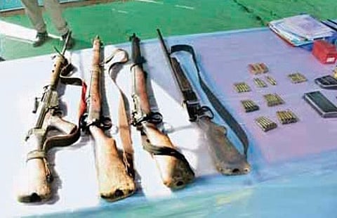Top Maoist couple with Rs 1.10 crore bounty, 17 cadres lay down arms