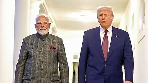 PM Modi with President Donald Trump