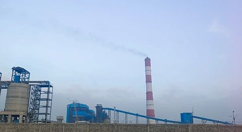 The Udangudi super critical thermal power plant during trial operations.