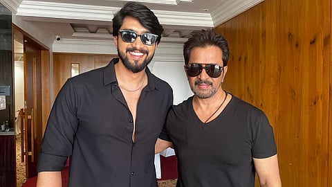 Niranjan Sudhindra (L) and Arjun (R)