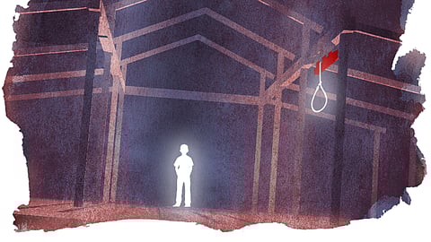 Crime and forensic teams inspected the spot, after which the body was sent to Safdarjung Hospital.