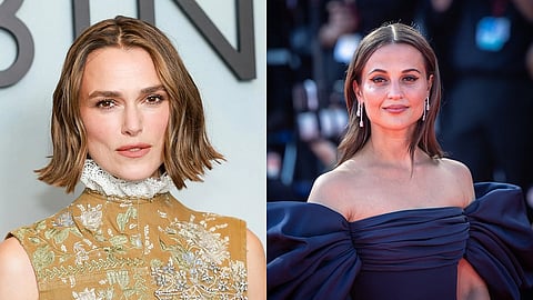 Keira Knightley (L), Alicia Vikander