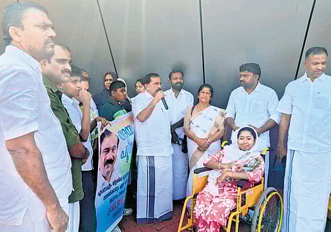 Members of the community during a visit to the Children’s Science Park in Kochi