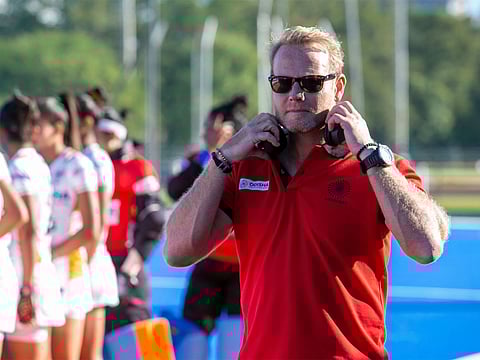 Sjoerd Marijne, India women's hockey team coach
