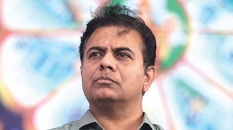 BRS working president KT Rama Rao.