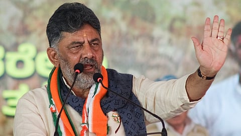 Karnataka Deputy CM DK Shivakumar.