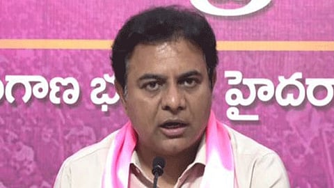 BRS working president KT Rama Rao.
