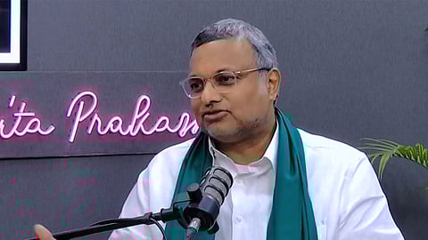 Congress leader and Sivaganga MP Karti Chidambaram.