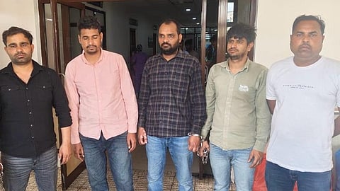 A case has been registered against the six accused with serious charges.