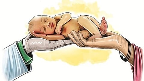 Woman abducts four-day-old in Tiruchy to keep up pregnancy lie at home, held in six hours.