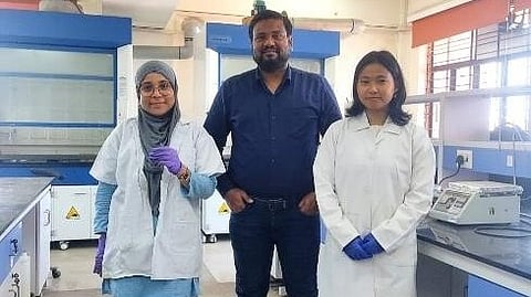 The research was led by Dr SK Riyajuddin, INSPIRE Faculty in the Department of Physics, IIT-ISM, along with his research scholars Priyadarshani Tamang and Rumana Sultana Parvin.