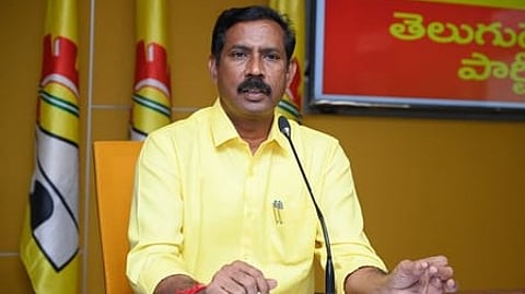 TDP State president Palla Srinivasa Rao sought a detailed clarification from Mahesh Kumar regarding the allegations.