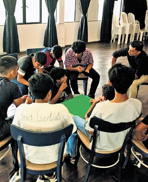 The pilot session that was held by Gentle Boys Club at French Toast, Kacheripady, Kochi