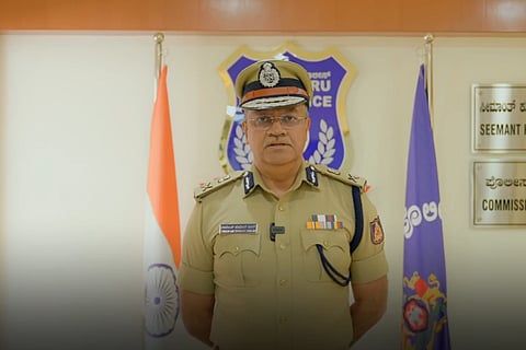 Bengaluru Police Commissioner Seemant Kumar Singh
