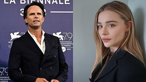 Walton Goggins (L) and Chloe Grace Moretz (R)