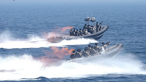 Ships from friendly foreign navies took part in the International Fleet Review held off the Visakhapatnam coast.