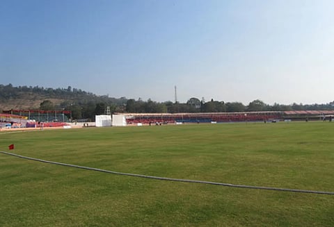The KSCA stadium in Hubballi