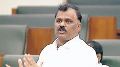 Revenue, Registration and Stamps Minister Anagani Satya Prasad.