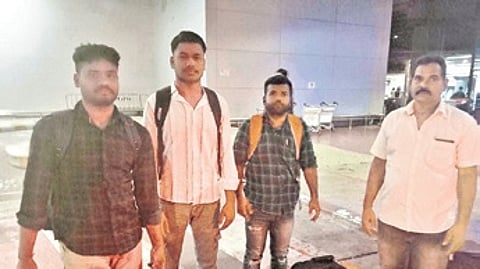 Four of the stranded youths were repatriated and after their return, they expressed gratitude to the state government for the timely support and assistance.