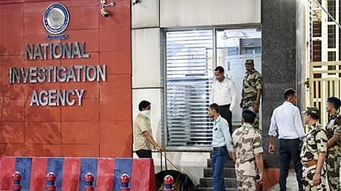 A view of the National Investigation Agency (NIA) premises in New Delhi.