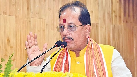 Bihar’s Deputy Chief Minister Vijay Kumar Sinha.