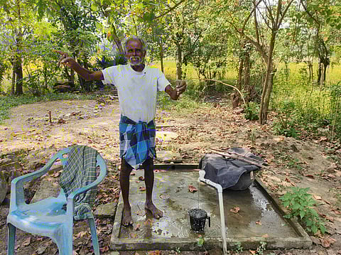 Most of the villages lack borewell facilities as the salinity level in the groundwater is high, making the groundwater impotable.