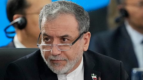 Iran's Foreign Minister Abbas Araghchi.