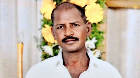 It took almost an hour for a passerby to notice G Babu (in pic) inside the drain and alert the Tiruvallur Town police. The police rushed to the spot and took Babu to Tiruvallur Government Hospital, where the doctors declared him dead.