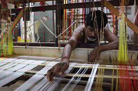Approximately one out to 12 households in India derive its primary income from the handloom sector in India. However, the sector largely remains decentralised while a major chunk of workers employed live below the poverty line. Image used for representational purposes