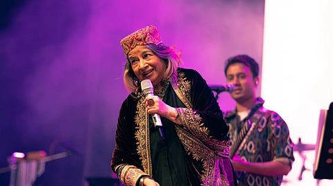 Rekha Bharadwaj performing at Jazbaa