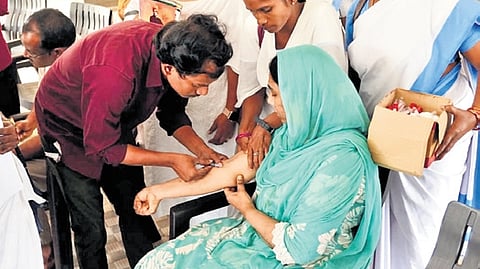 Nine of the 12 patients are in ICU, with two on ventilator support.